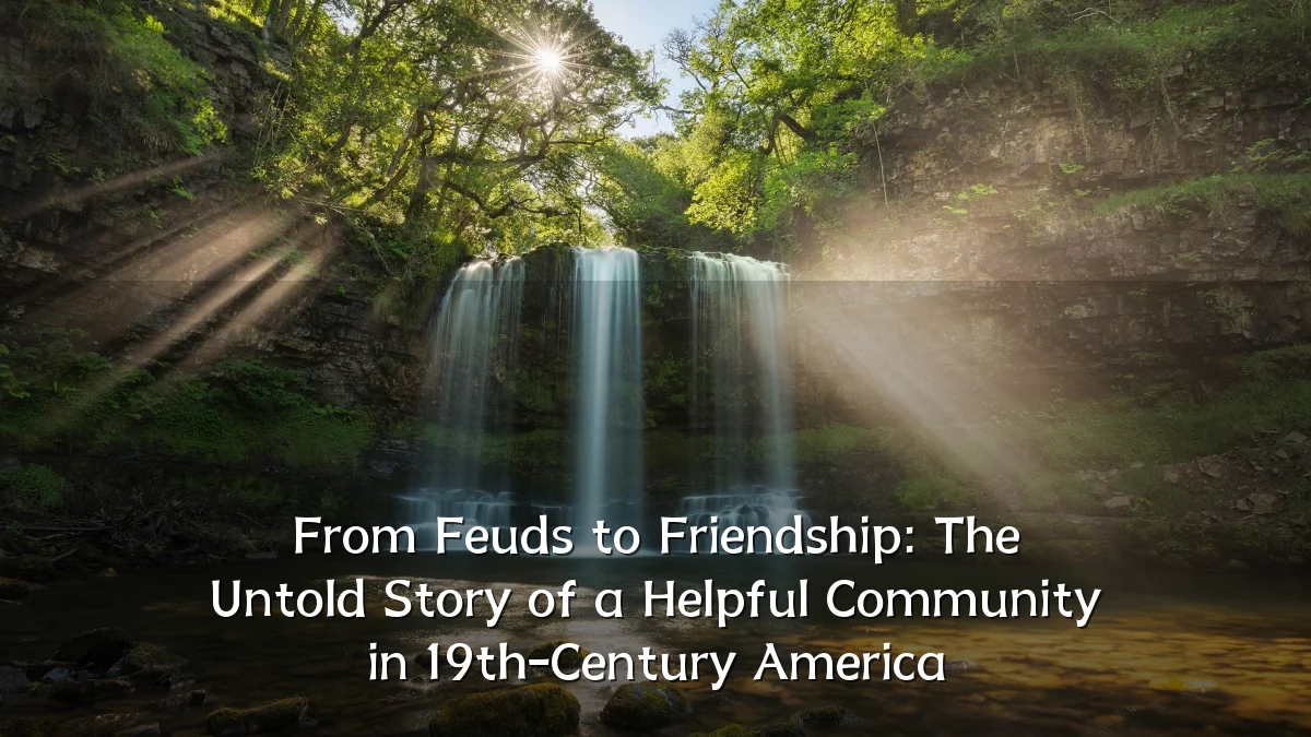 From Feuds to Friendship: The Untold Story of a Helpful Community in 19th-Century America