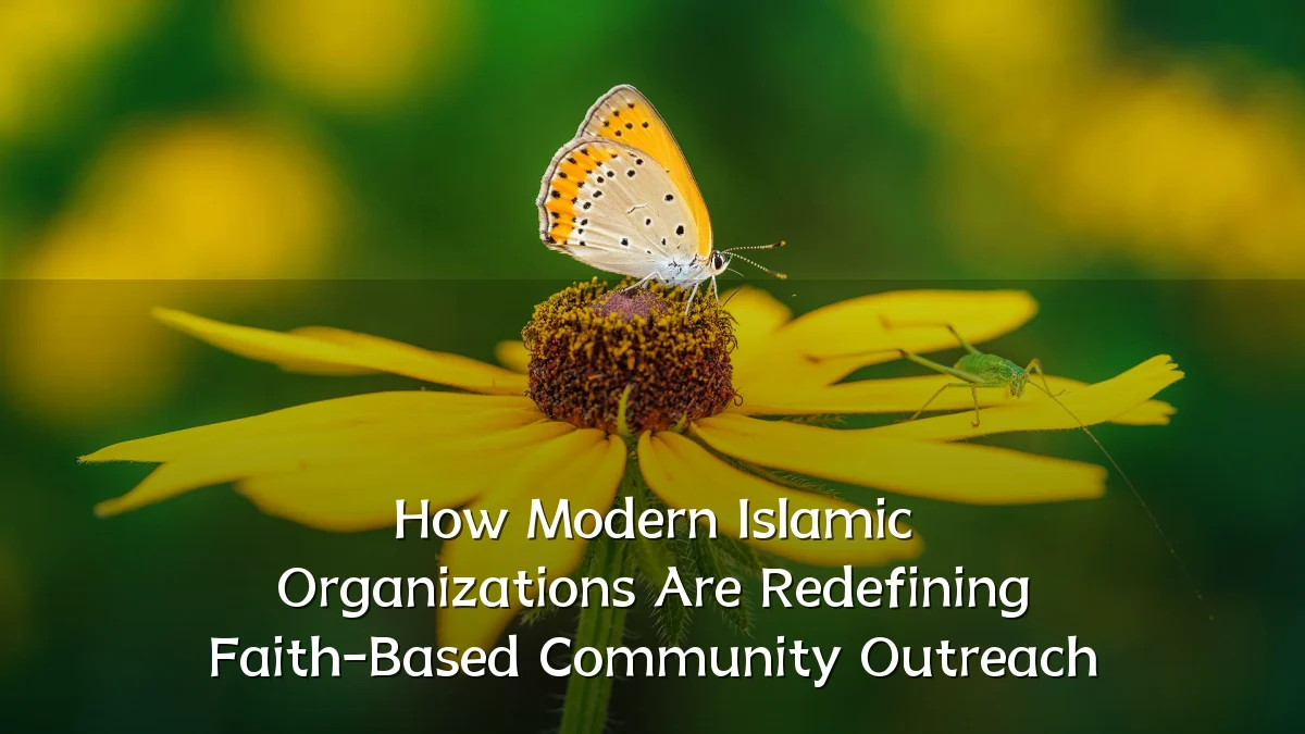 How Modern Islamic Organizations Are Redefining Faith-Based Community Outreach
